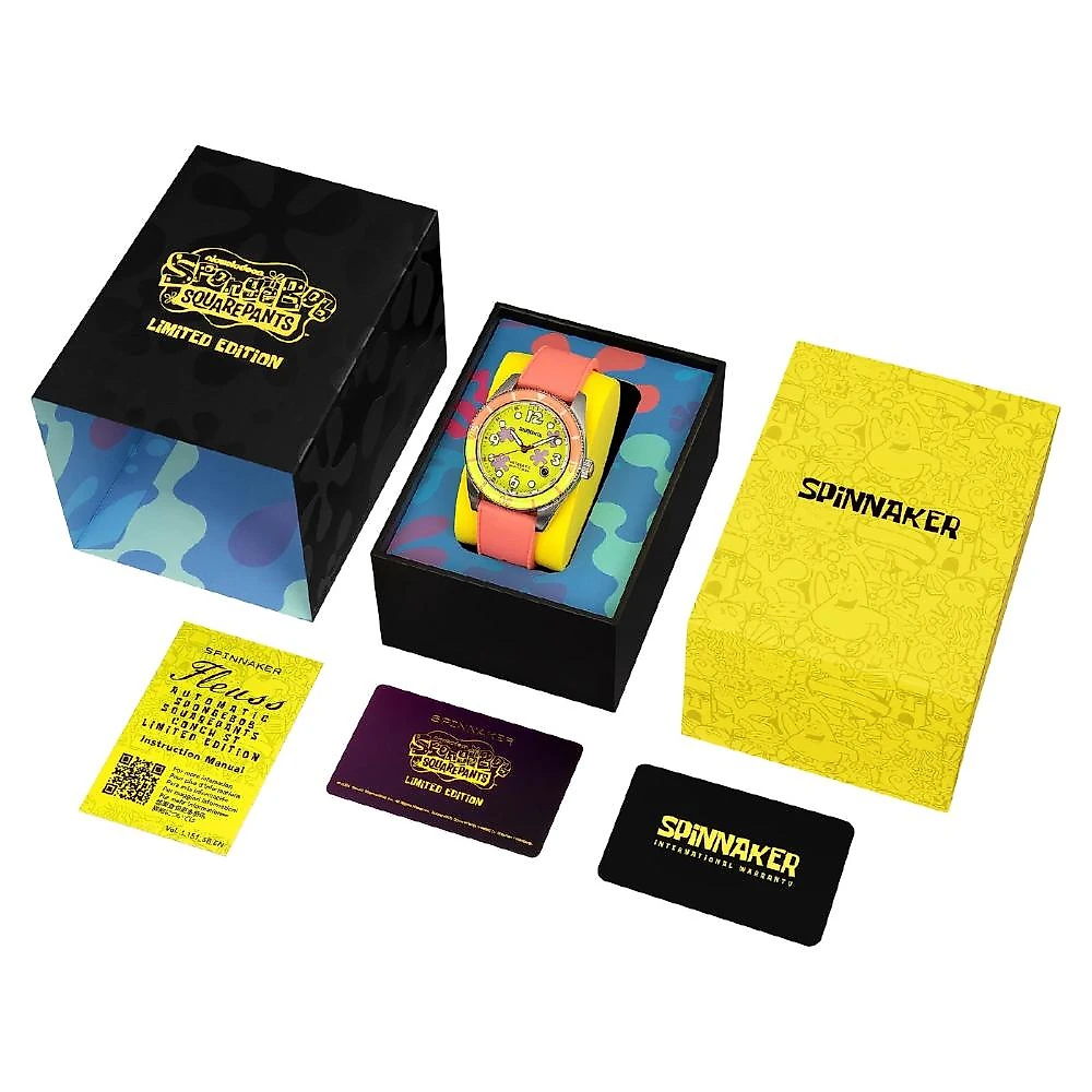 Relógio Spinnaker Fleuss Bob Esponja Patrick Pants Limited Edition SP-5151-02