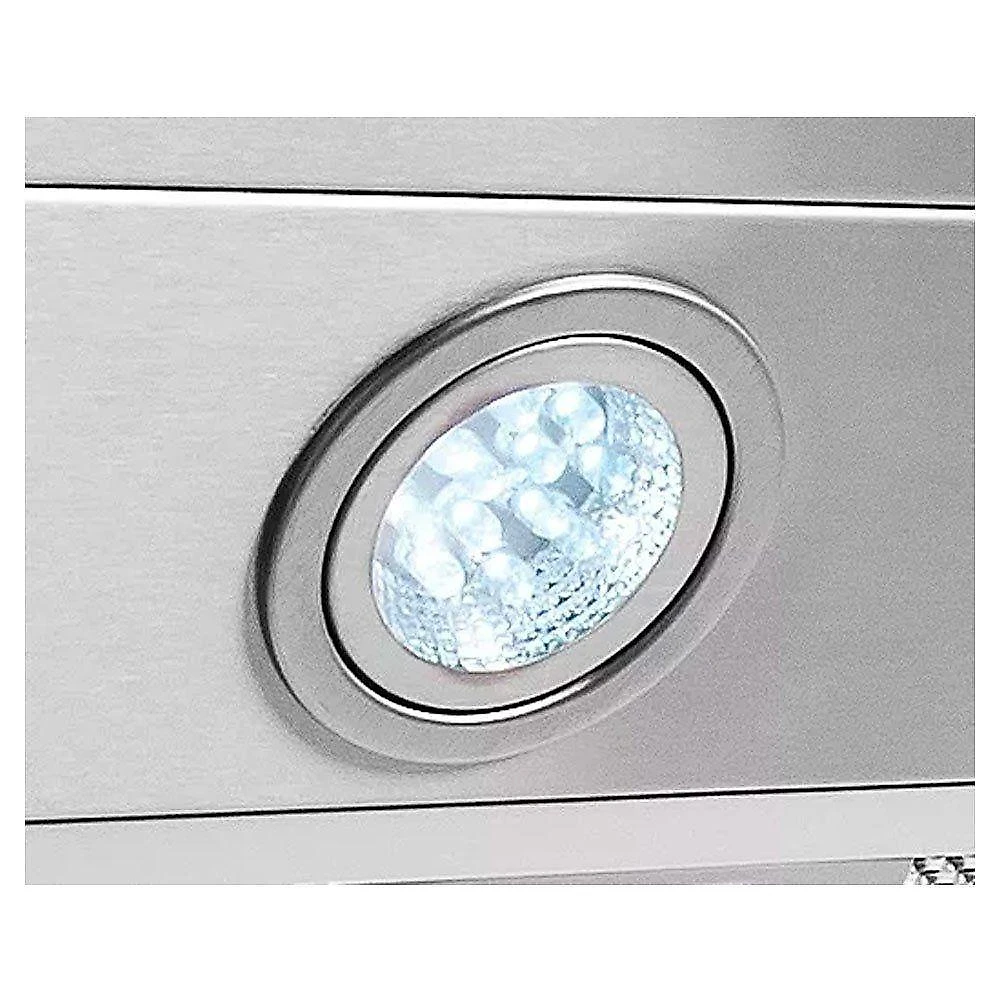 Coifa de Parede 90cm Vidro Reto Terim Inox 220V