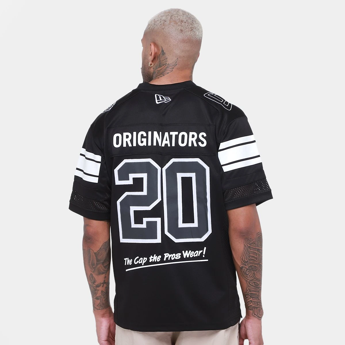 Miniatura Camiseta New Era Jersey Core  Masculina Preto - G