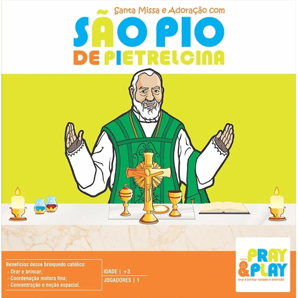 Santa missa e adoração com São Pio de Pietrelcina