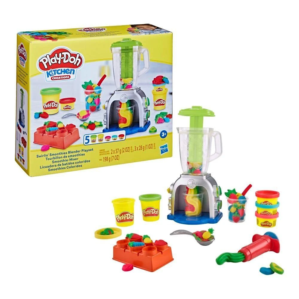 Massa De Modelar - Smoothies Coloridos - Play-doh - Hasbro