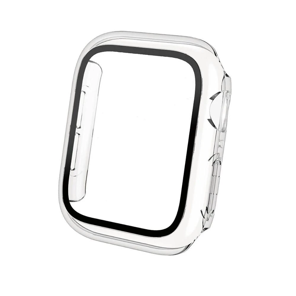 Case Para Apple Watch 44mm - Armor - Acompanha Película Integrada Na Case - Transparente - Gshield