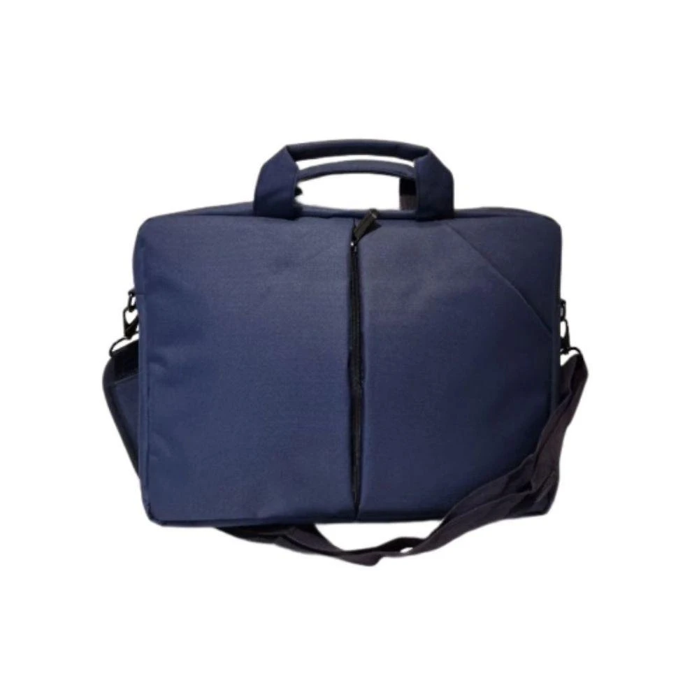 Bolsa Transversal Notebook Pasta Mala Resistente Lisa Azul Escuro