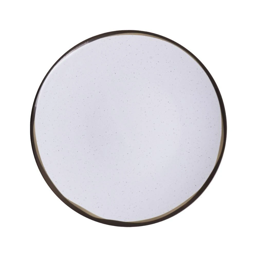 Conjunto 8 Pratos Raso Mesa Canyon Porcelana Decorada 25 Cm - Tramontina