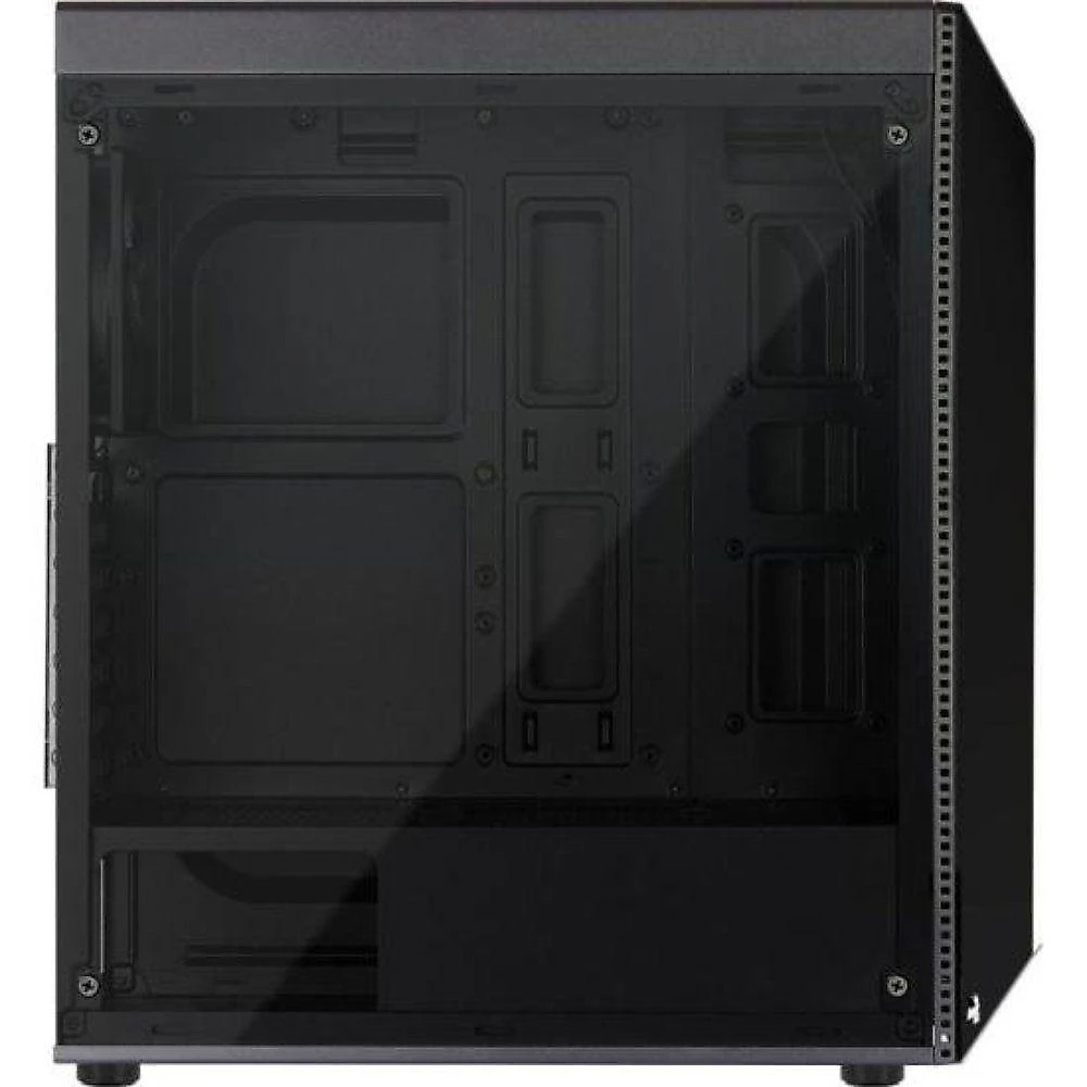 Gabinete Gamer Aerocool Shard Preto Rgb Lateral Acrílico