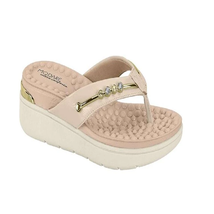 Tamanco Modare Feminino - CREME
