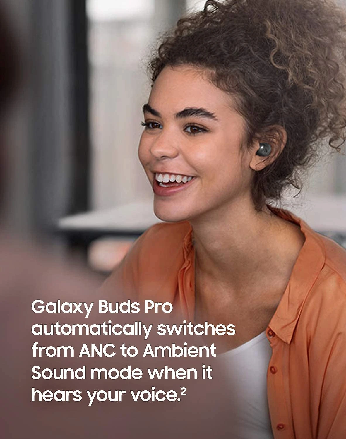 SAMSUNG Fone de Ouvido sem Fio Earbuds Bluetooth cCancelamento de Ruídos Preto