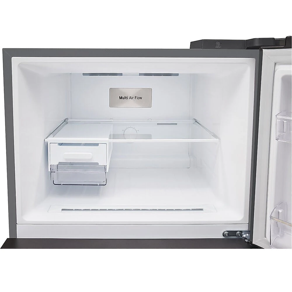 Geladeira 2 Portas, 461 Litros Frost Free  GN-B452PFF  LG Inox Look - 110V