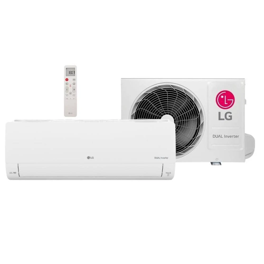 Ar condicionado lg dual inverter ai voice 18000 btus quente e frio 220v s3-w18kl31c