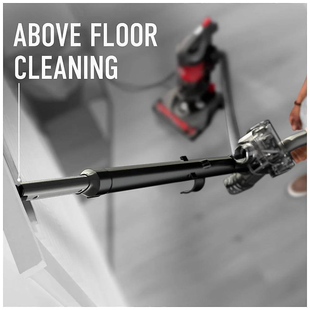 Aspirador de Pó Hoover Rewind Pet Upright Bagless para Carpetes e Pisos Duros, Limpeza Acima do Chão, Fio Automático Retrátil