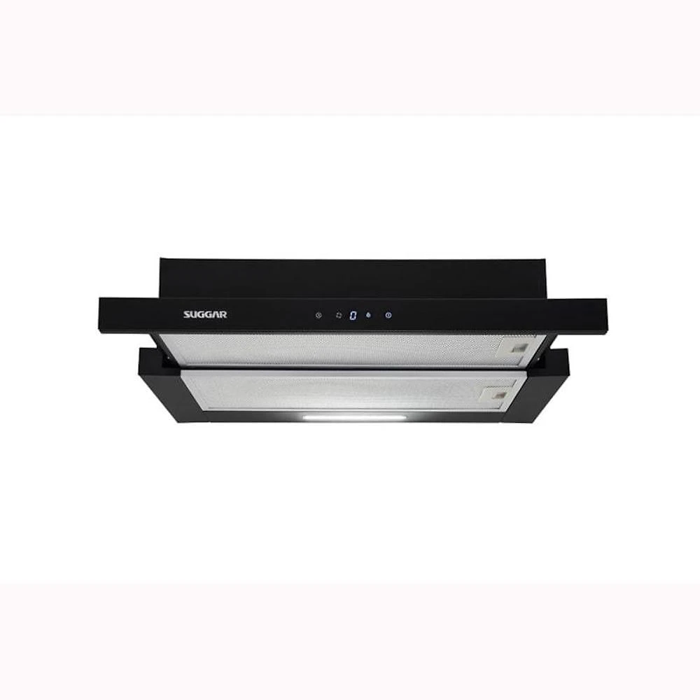 Depurador De Embutir Slim Touch 60 Cm Preto Suggar 220V