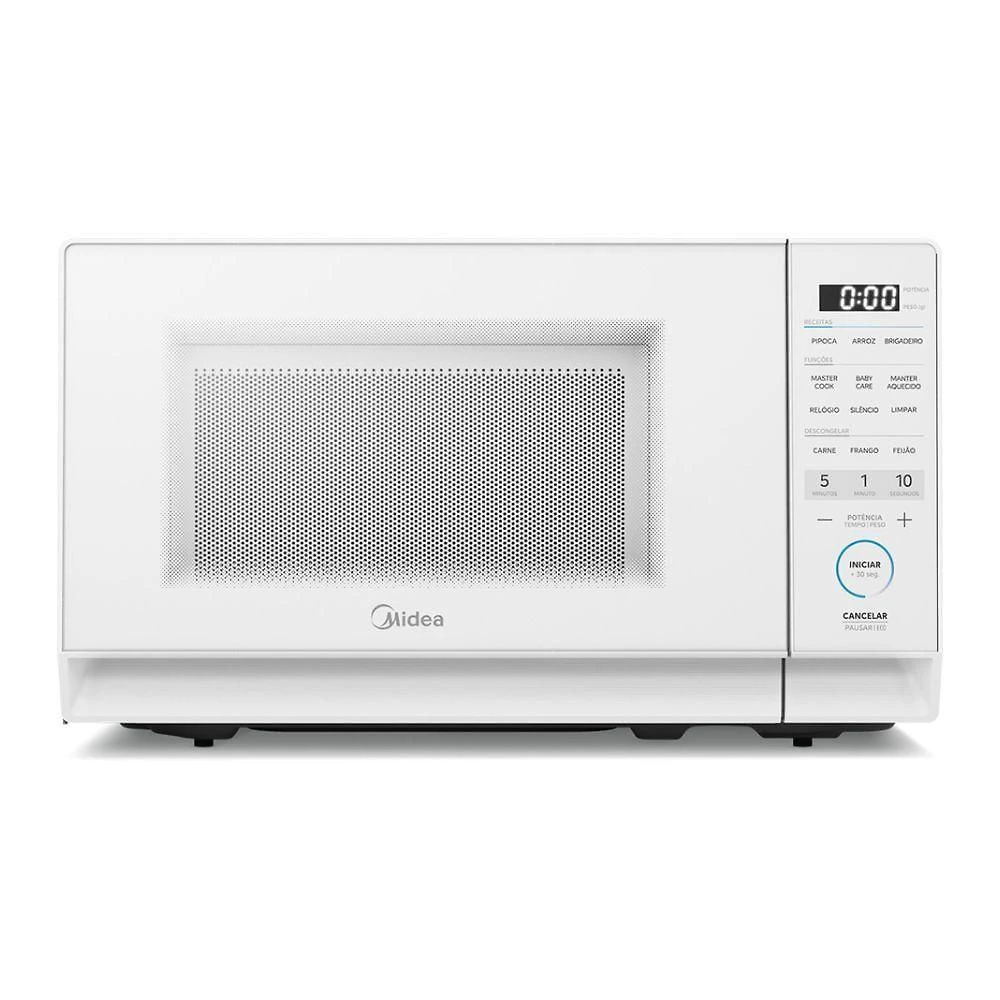 Microondas Mastercook Mhp20b 20 Litros Midea Branco 127 V