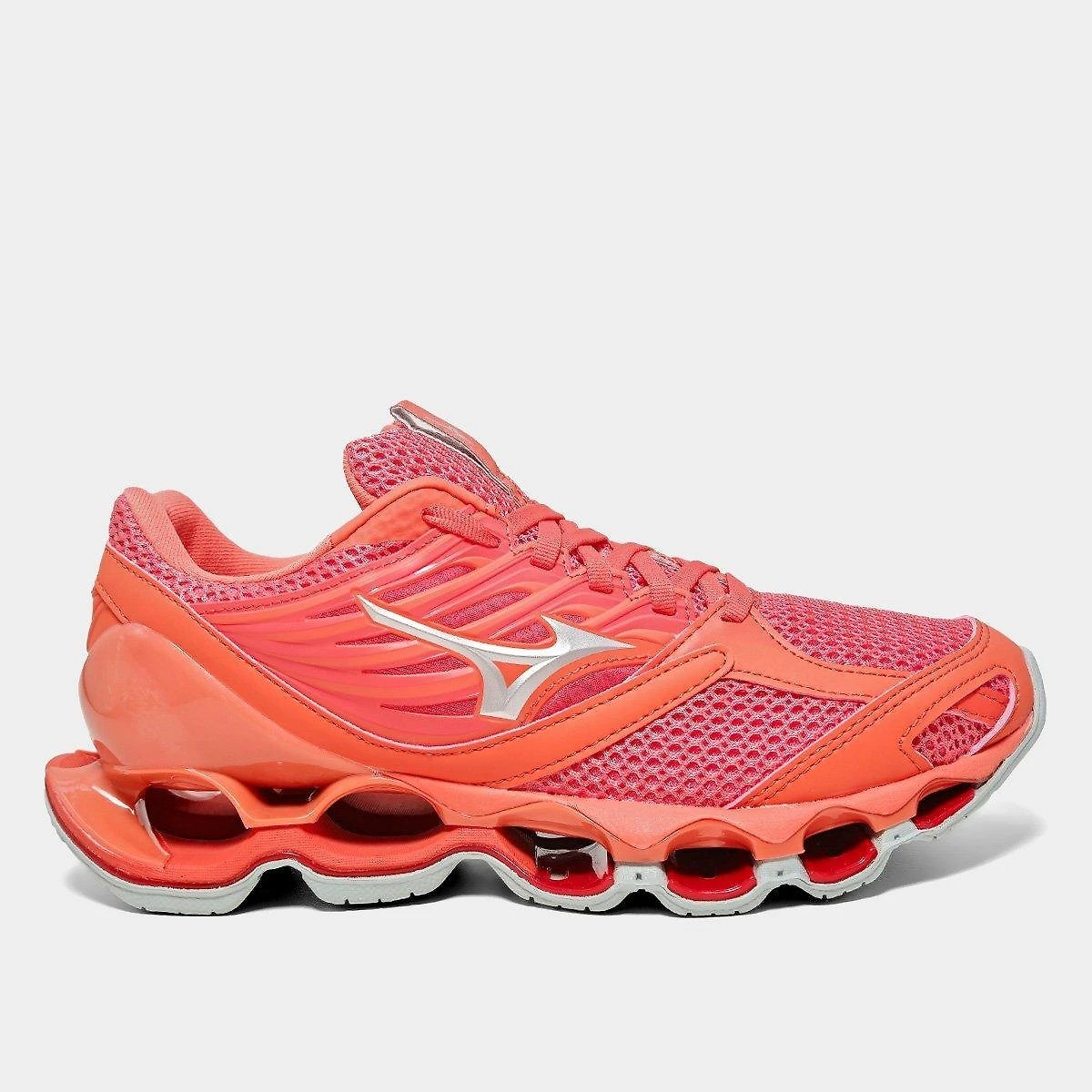 Miniatura Tênis Mizuno Wave Prophecy 13-S Feminino Rosa Claro - 34