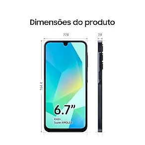 Smartphone Samsung Galaxy A16 Verde Claro, 256GB, 8GB RAM, Câmera de até 50MP, Tela 6.7", NFC, IP54, Bateria 5000 mAh e Processador Helio G99 CEL. SAMS GALAXY A16 4G 256GB VERDE CLARO