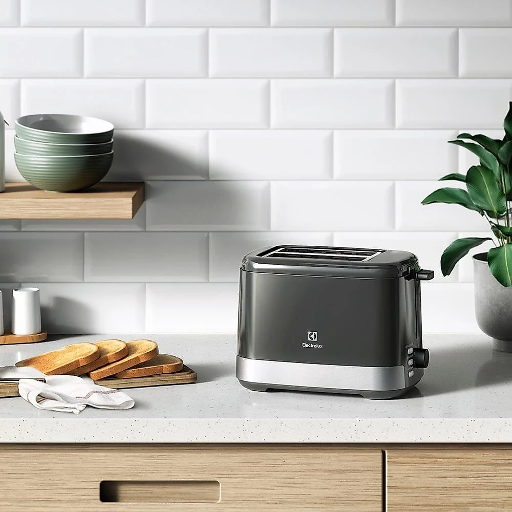 Torradeira electrolux efficient ets10 - granite gray 220