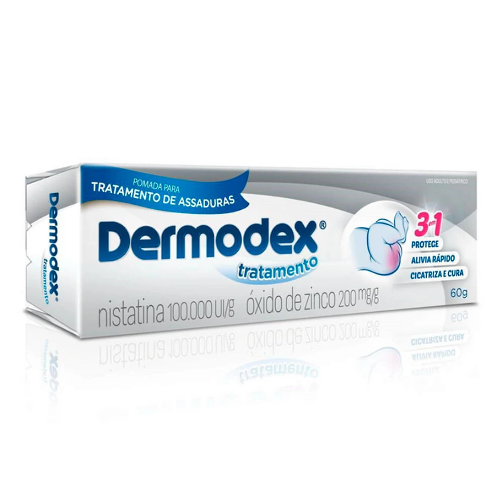 Pomada para Tratamento de Assaduras Dermodex Tratamento 60g
