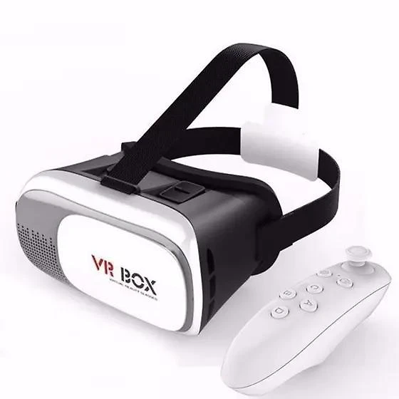 Miniatura Óculos VR Box 2.0 + Controle - Realidade Virtual 3D