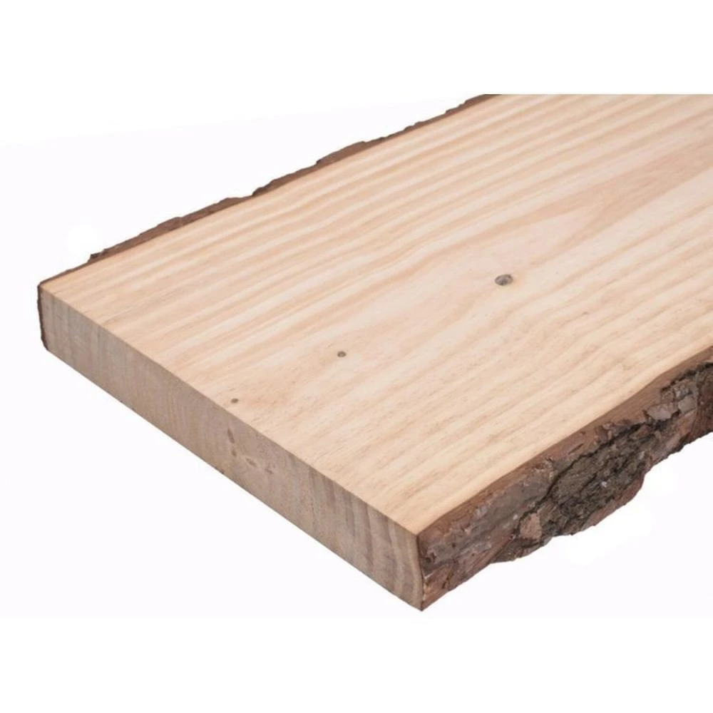 Kit 2 Unidades Tábua Rústica para Prateleira 35cmx100cmx4,5cm Madeira do Brasil