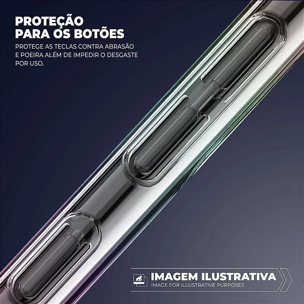 Capa e Película para Iphone Gshield Holo + Hydrogel Gamer Proteção Magsafe Transparente 2