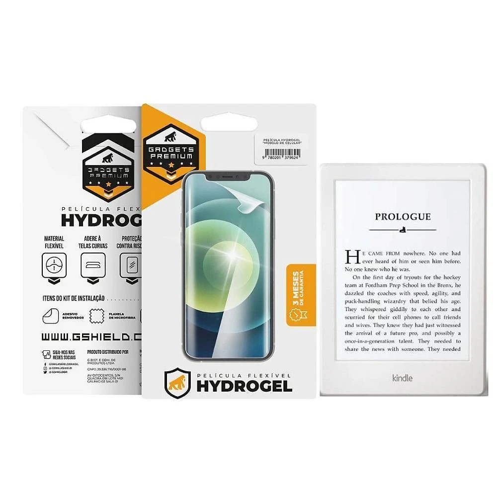 Miniatura Película Para Kindle 8 Geração - Hydrogel Hd - Gshield