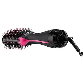 Escova Secadora Britânia BEC02PR Cabo Giratório Bivolt 1300W - Preta e Rosa
