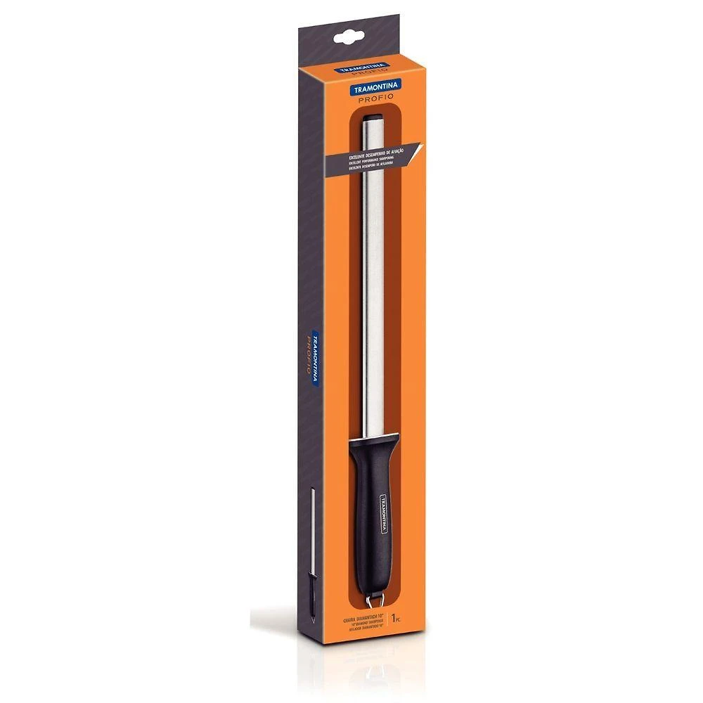 Chaira Tramontina Profio Afiacao de Facas Aco Inox Cozinha 25CM