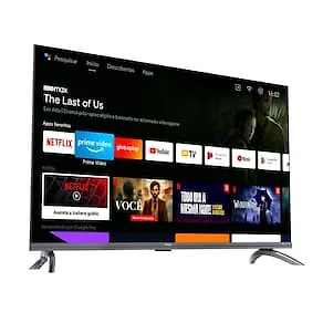 Miniatura Smart TV LED 32" Philco HD P32SAA Google TV, HDR10 e Processador Quad-Core, HDMI, USB e Wi-Fi