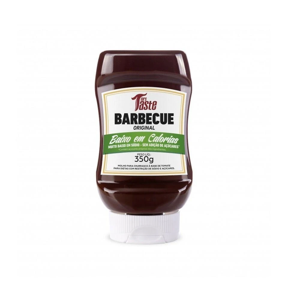 Molho Baixo Sódio E Baixa Caloria - Sabores Sabor Barbecue 350g