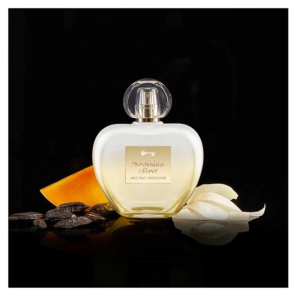 Her golden secret banderas - perfume feminino - eau de toilette 80ml
