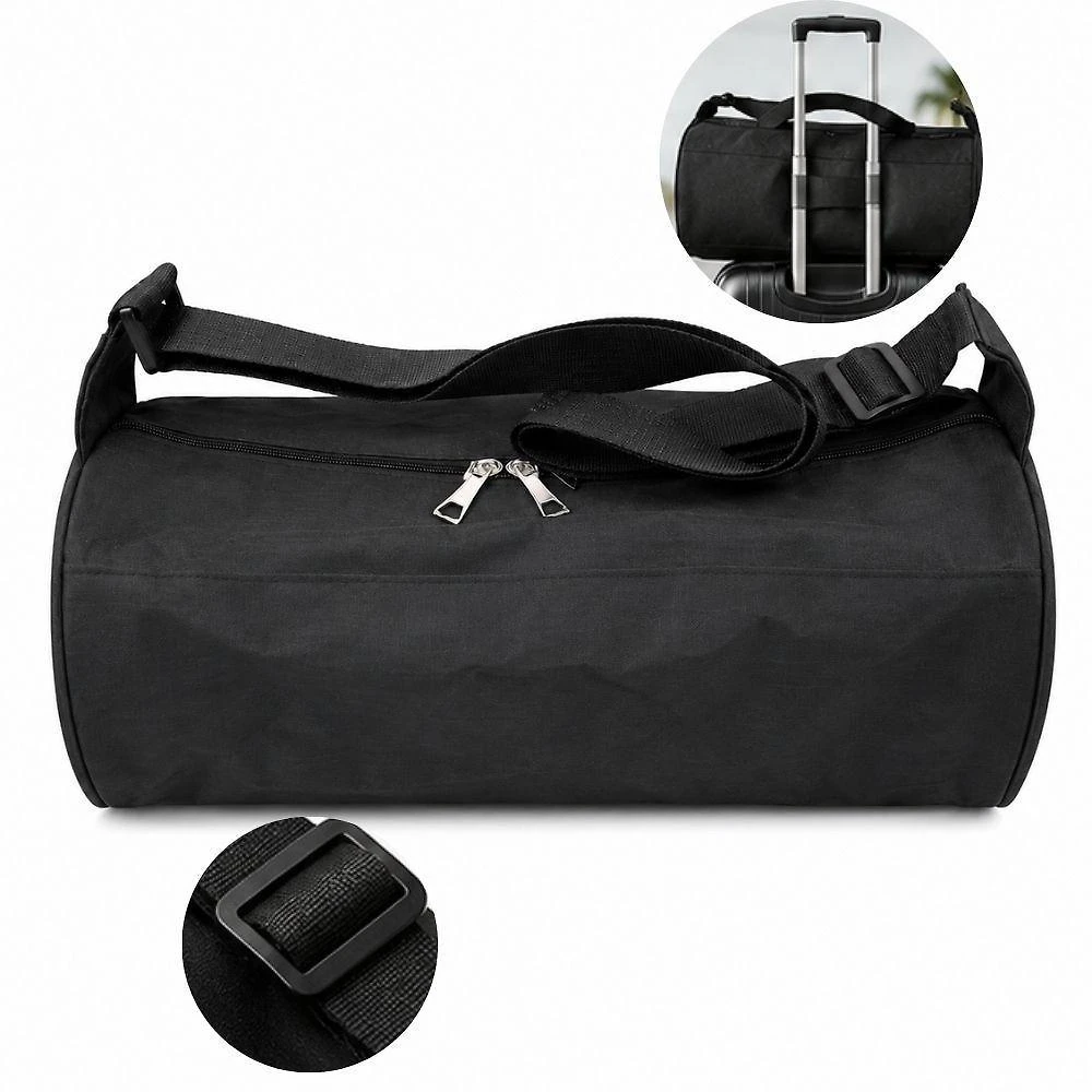 Bolsa de Viagem Poliéster Reforçada 38x20x18cm Alça Ajustável Unissex