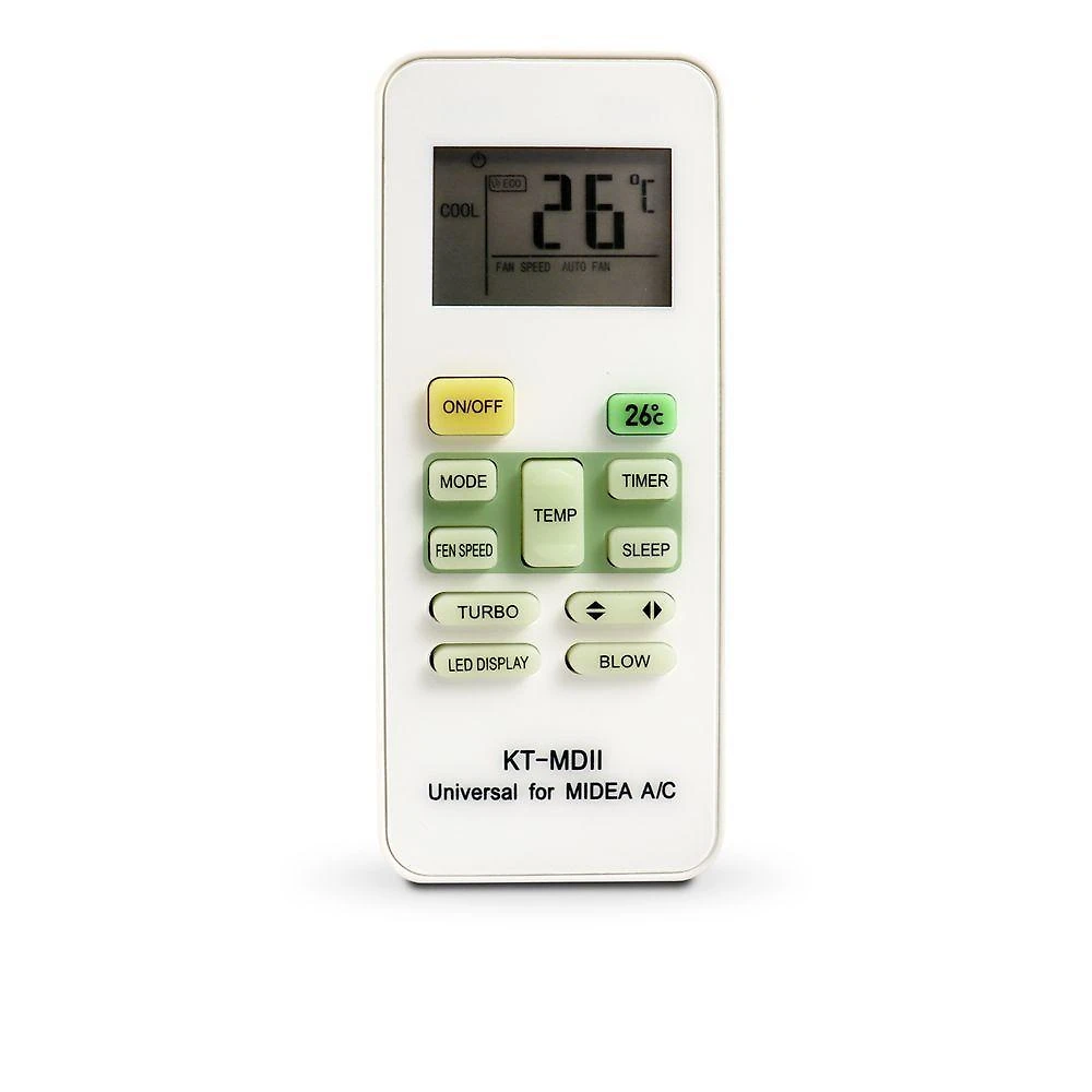Controle remoto compatível para ar-condicionado midea - gallant (gcr01mdpr1-br_)