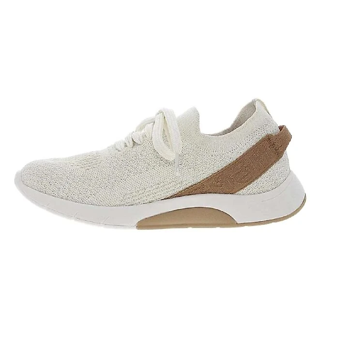 Miniatura Tenis Modare Casual Knit Feminino - OFF WHITE/MARROM