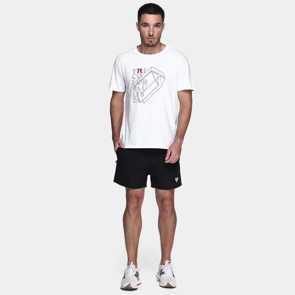 Miniatura Camiseta São Paulo Reserva Masculina Branco - EGG