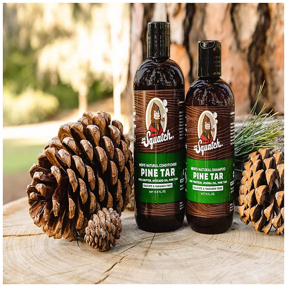 Dr Squatch Pine Tar Hair Care Kit