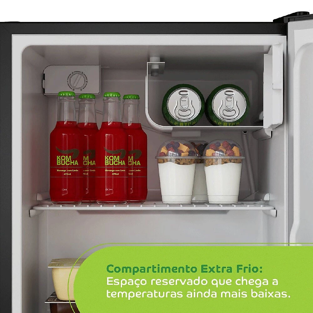 Frigobar Consul 47 Litros CRC04AE Preto - 110V