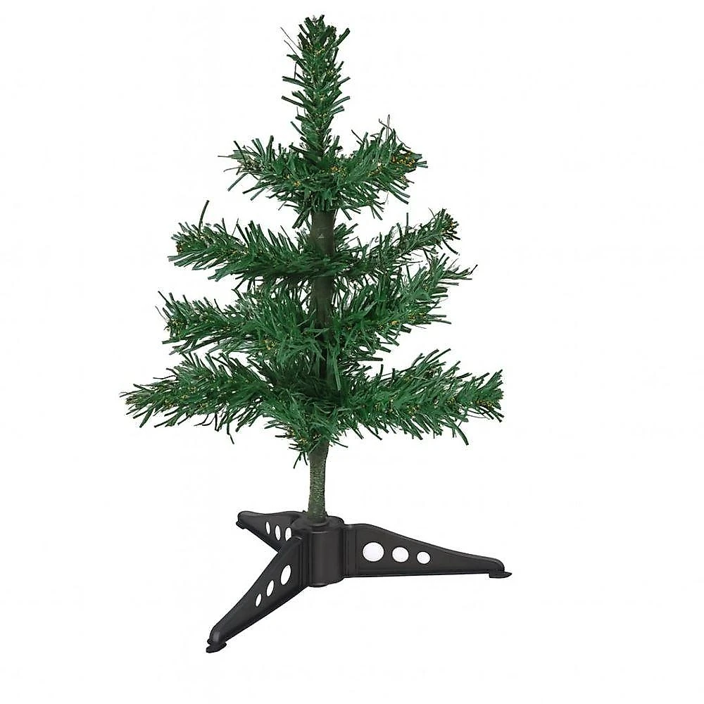 Árvore de Natal Mini Decorada 30CM com Laços Vermelho e Verde Master Christmas