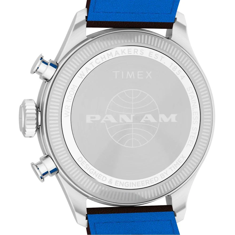 Relógio Timex Waterbury Ace Pan Am® Chronograph TW2Y38700 41mm