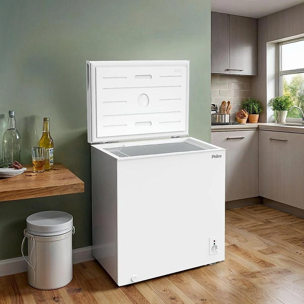 Freezer Horizontal Philco PFH205B 199 Litros 264W 1 Porta Branco 220V