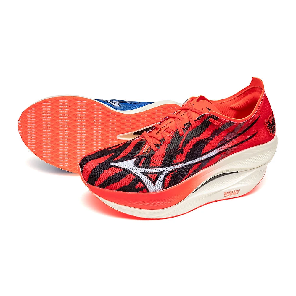 Tênis de Corrida Mizuno Wave Rebellion Pro 3 34 Vermelho