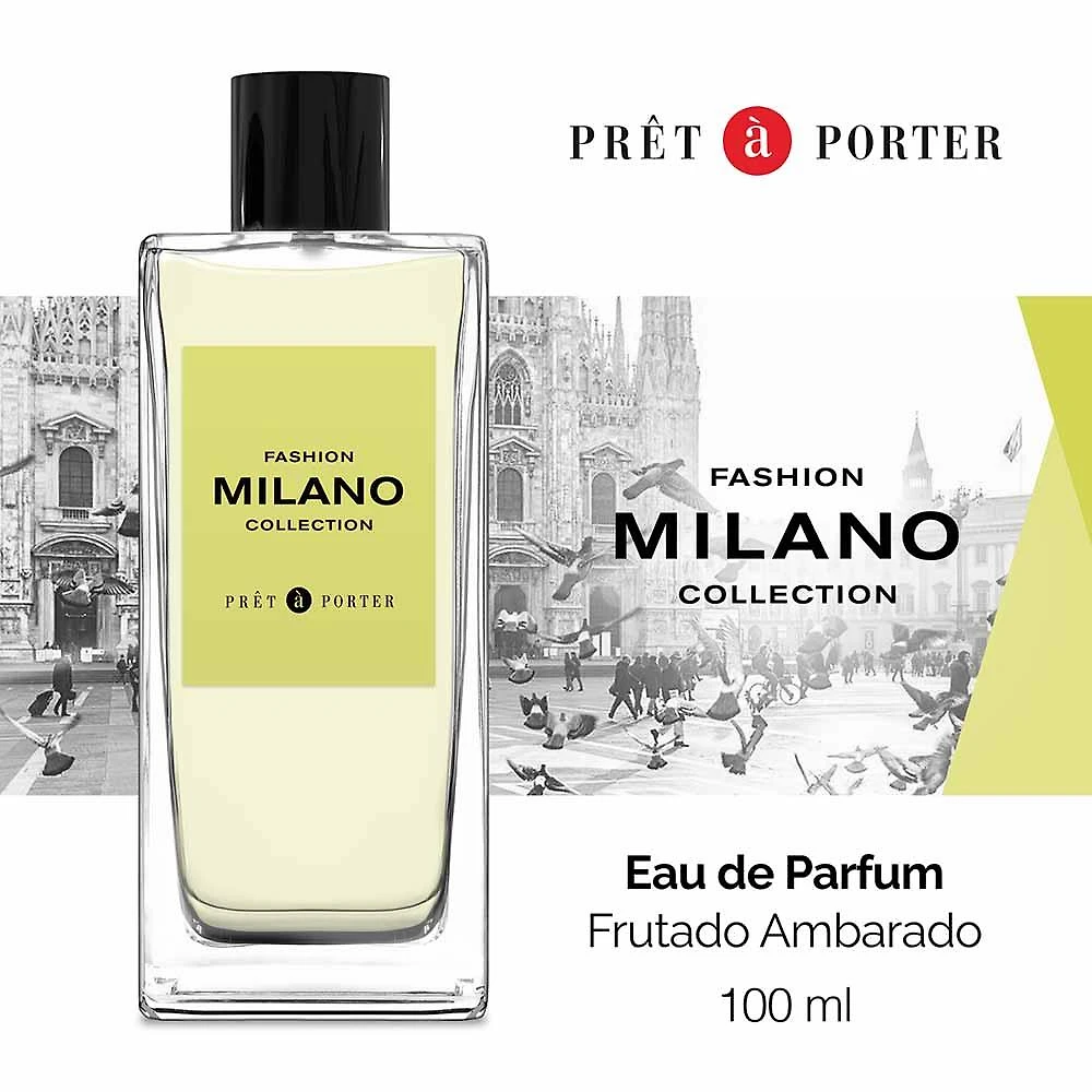 Perfume milano prêt À porter feminino eau de parfum