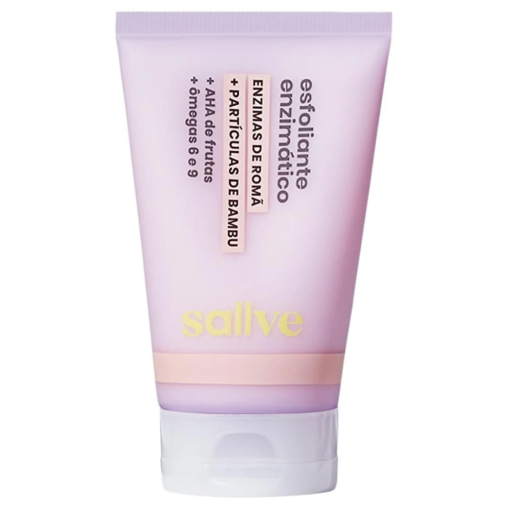Esfoliante facial enzimático sallve 70g