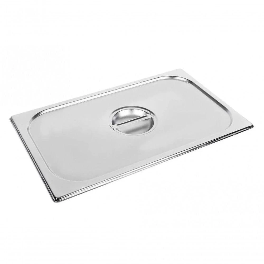 Kit 8 Cubas Gastronomica Inox 1-1x100mm Com Tampas Brasinox