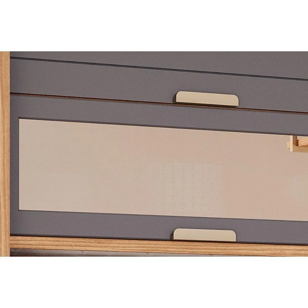 Cozinha Eloise 5 Peças 2 Portas 2 Gavetas MDF 209,6CM Cinamomo-Off MGM