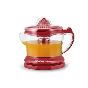 Conjunto Especial Mondial KT-105-R (Espremedor Premium + Batedeira Prática + Liquidificador Turbo Power) - Vermelho 110V