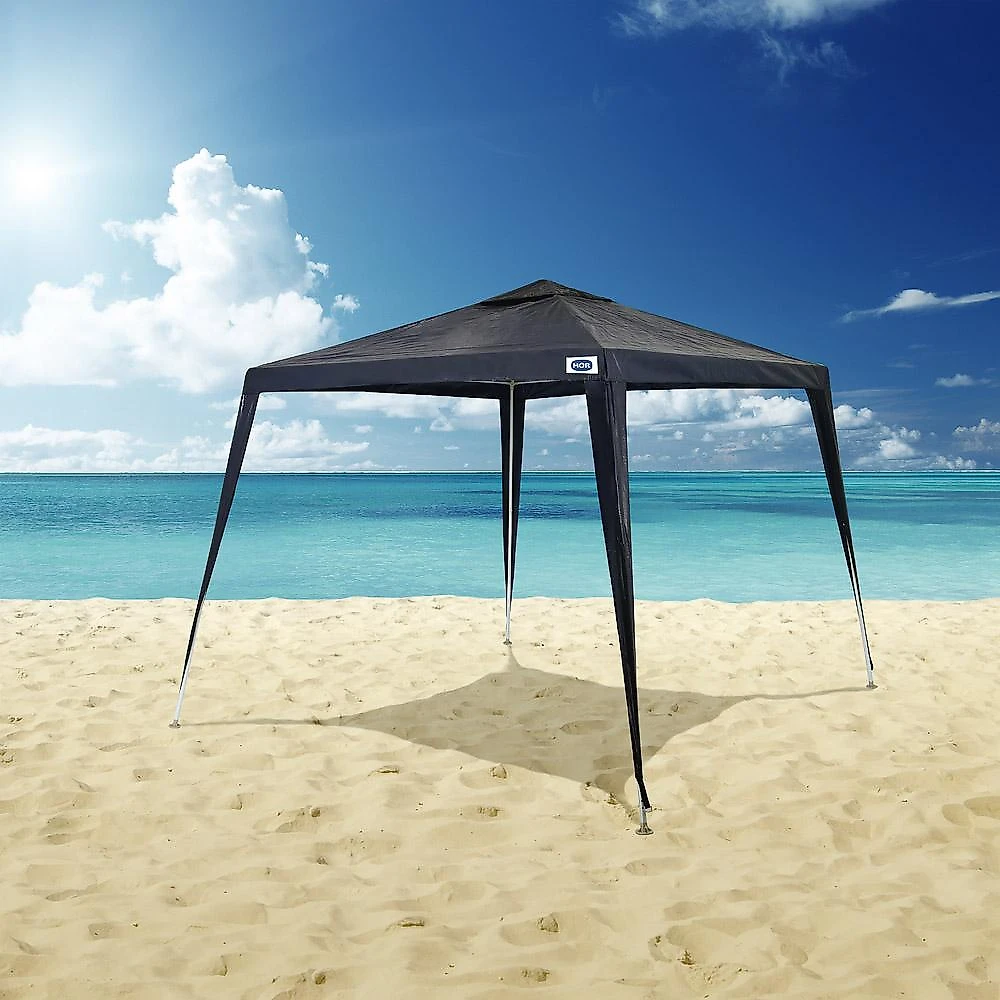 Tenda Praia Gazebo Rafia Cores Com Bolsa De Transporte Mor Azul