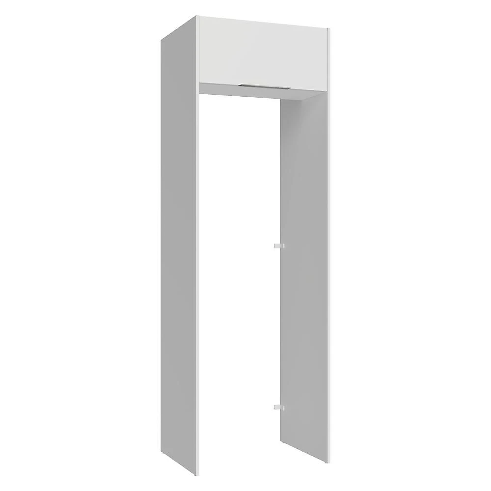 Porta-geladeira 73 cm 1 porta basculante branco stella madesa