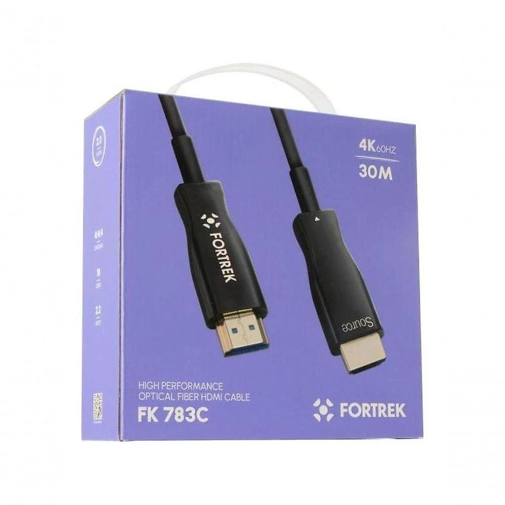 Cabo Hdmi Fibra óptica 4k Fk 783c 30m Fortrek