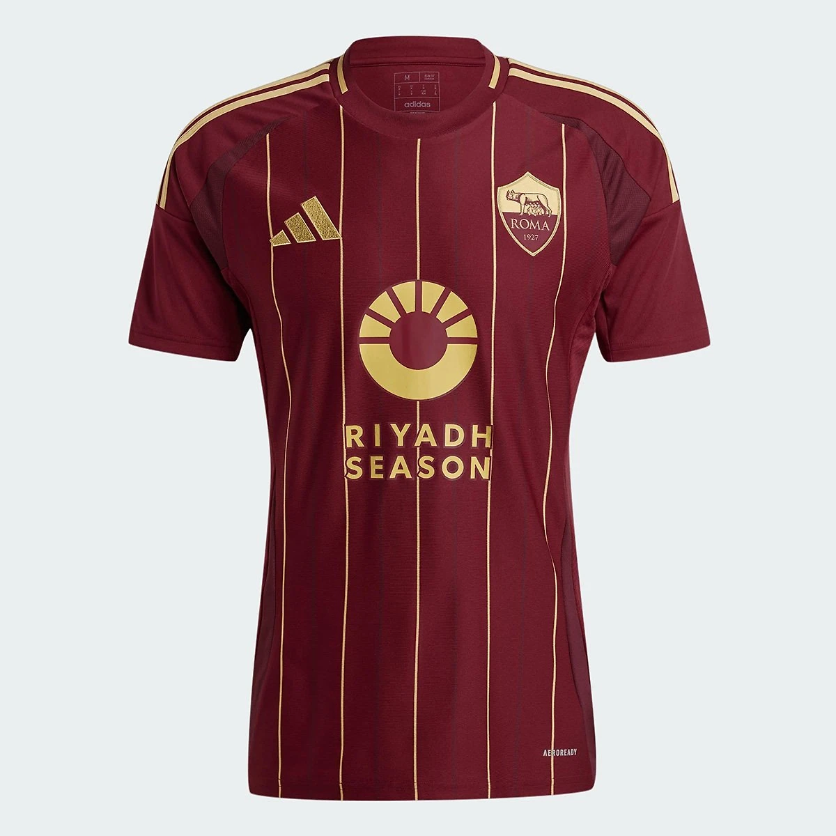 Miniatura Camisa Roma Adidas Torcedor Home 24/25 s/n° Masculina Vermelho - EGG