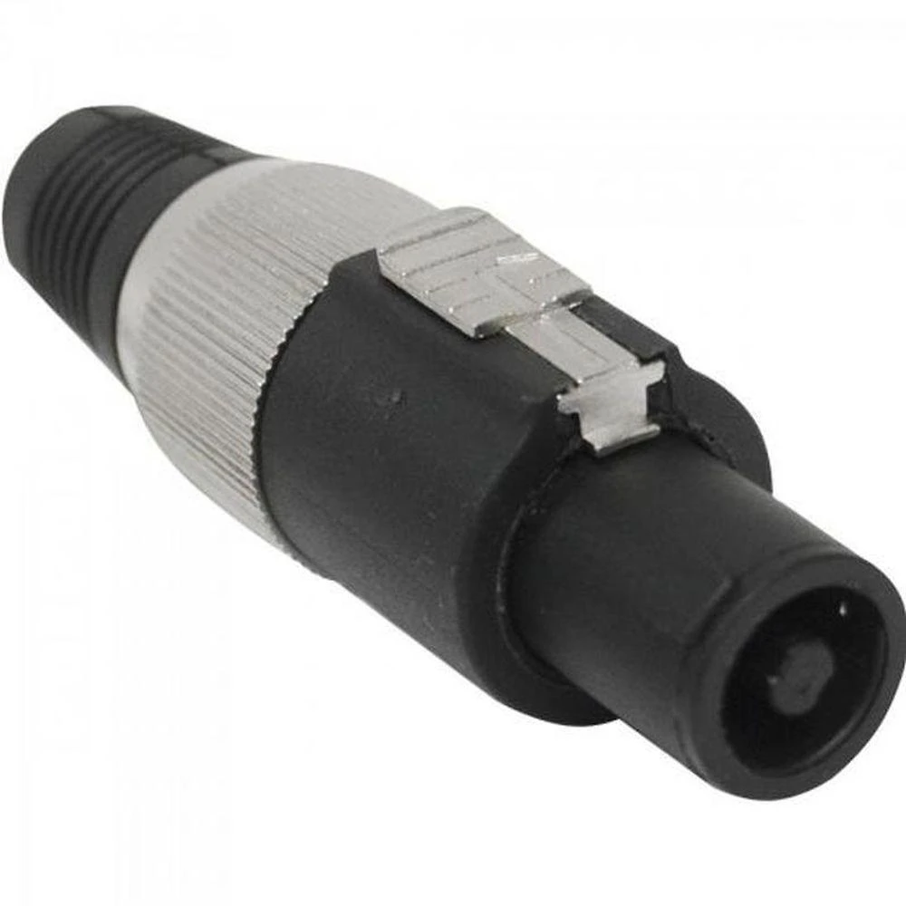 Conector Speakon De Linha Macho 4 Pólos Pgsp0004...