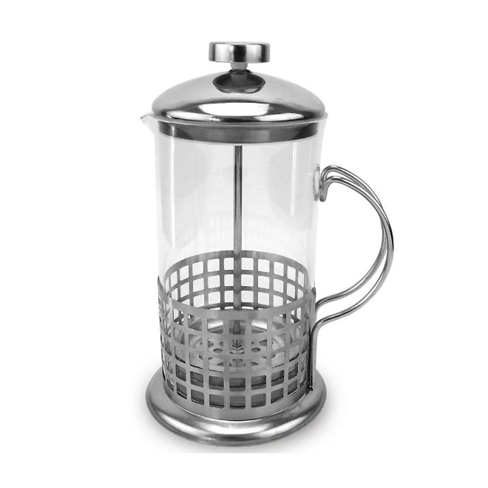 Cafeteira Francesa Em Inox Luxo Chaleira Expressa Em Vidro Cremeira Bule Prensa French Press Luxo 600ml